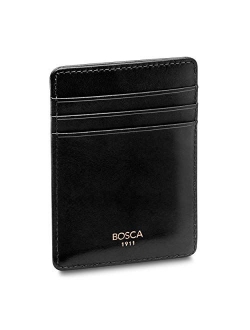 Bosca Men's Front Pocket Wallet in Old Leather - RFID