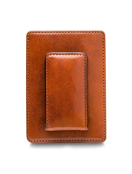 Bosca Men's Front Pocket Wallet in Old Leather - RFID