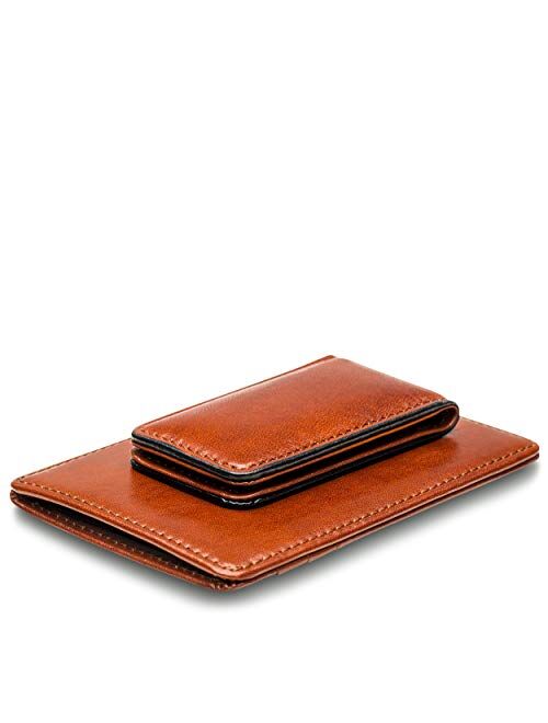 Bosca Men's Front Pocket Wallet in Old Leather - RFID