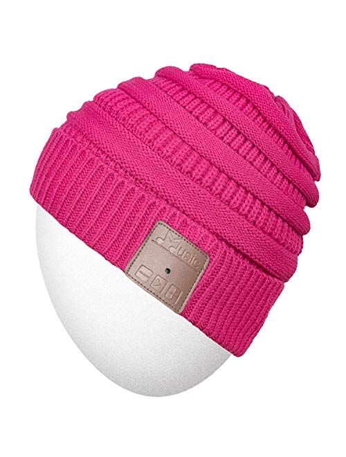 Rotibox Bluetooth Beanie Hat Wireless Headphone for Outdoor Sports Xmas Gifts