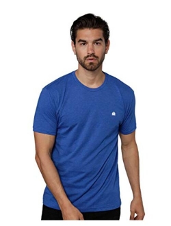 INTO THE AM Men's T-Shirts - Short Sleeve Crew Neck Soft Fitted Tees S - 4XL