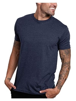 INTO THE AM Men's T-Shirts - Short Sleeve Crew Neck Soft Fitted Tees S - 4XL