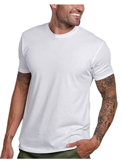 INTO THE AM Men's T-Shirts - Short Sleeve Crew Neck Soft Fitted Tees S - 4XL