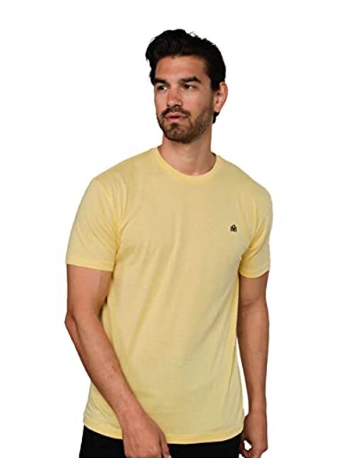 INTO THE AM Men's T-Shirts - Short Sleeve Crew Neck Soft Fitted Tees S - 4XL