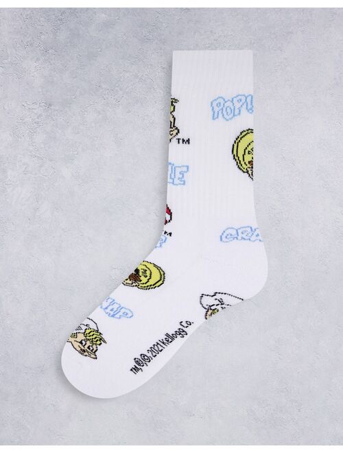 Asos Design 2 pack Pop Tarts crew socks