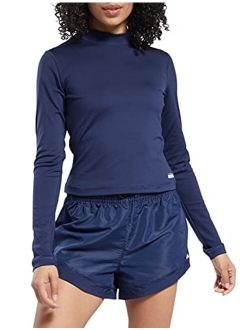 Women's High-Neck Sweat-Wicking Long-Sleeve Shirt