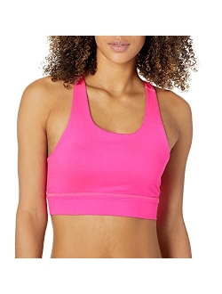 Women's All Day Comfort Built in Sports Bra Crop Top