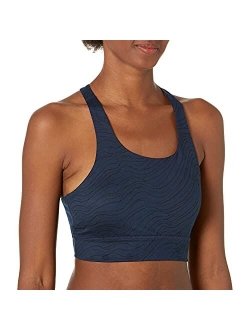 Women's All Day Comfort Built in Sports Bra Crop Top