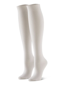 Women's 3-Pk. Flat-Knit Knee Socks