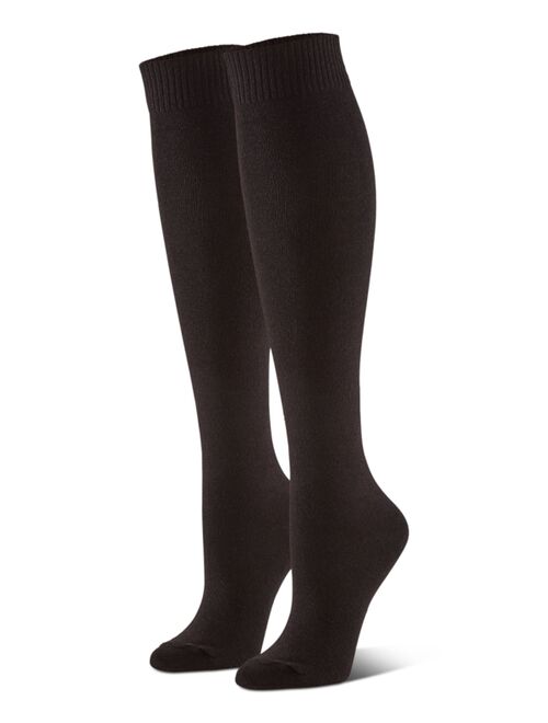Hue Women's 3-Pk. Flat-Knit Knee Socks