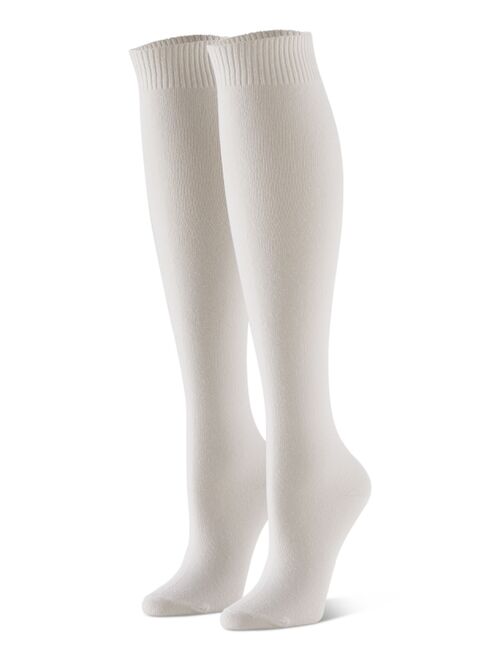 Hue Women's 3-Pk. Flat-Knit Knee Socks