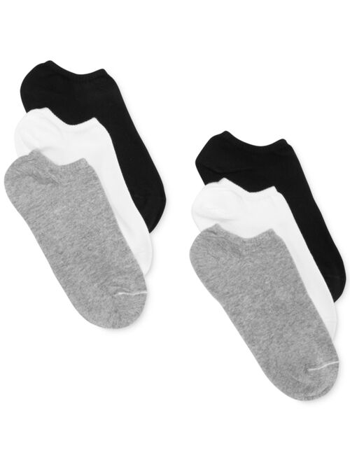 Hue Women's 6 Pack Cotton No Show Socks