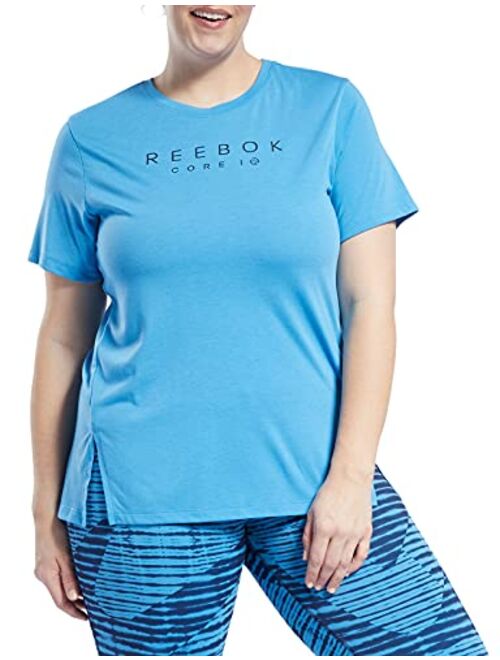 Core 10 Women's Casual Mesh Back Short-Sleeve Tee