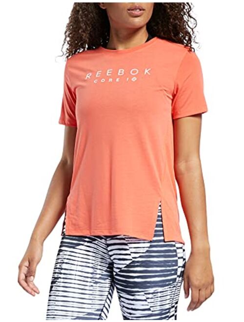 Core 10 Women's Casual Mesh Back Short-Sleeve Tee