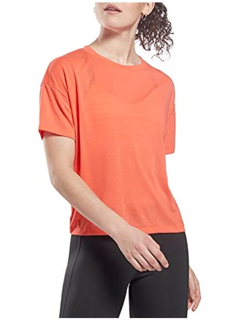 Core 10 Women's Mesh Short Sleeve Crop Tee