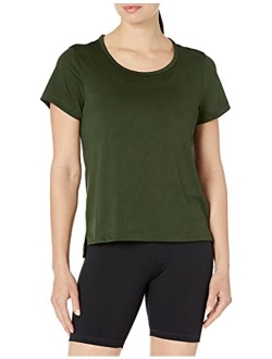 Women's Jacquard Mesh Cropped T-Shirt