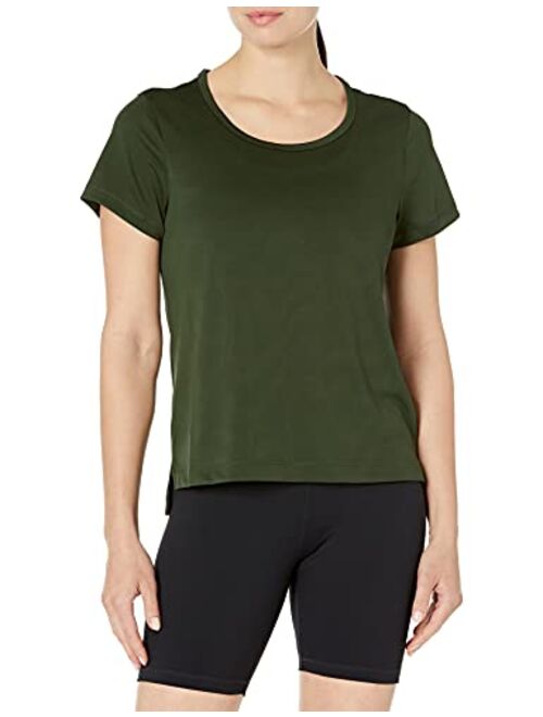 Core 10 Women's Jacquard Mesh Cropped T-Shirt