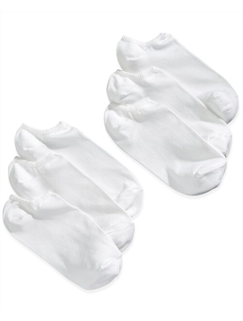 Hue Women's Microfiber Liner Socks 6 Pack