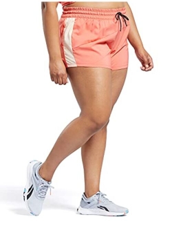 Women's Woven Colorblocked Workout Shorts
