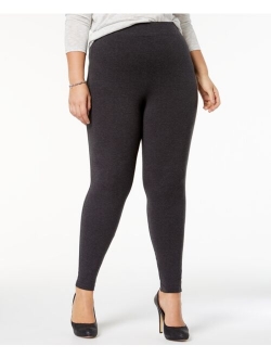 Women's  Plus Size Cotton Leggings, Created for Macy's