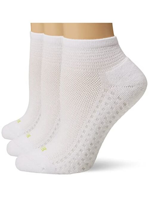 Hue Women's Air Sport 3 Pair Pack Quarter Socks