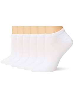 Women's Supersoft No Show Liner Socks 6 Pair Pack