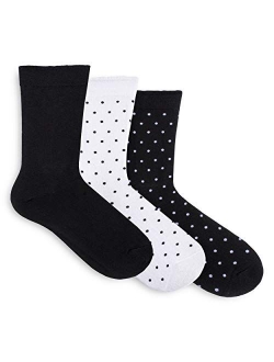 Women's Solid Femme Top Sock 3 Pack