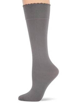 Women's Graduated Compression Opaque Knee Hi Sock