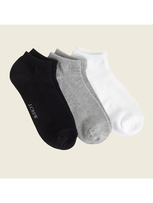 J.Crew Ankle socks three-pack