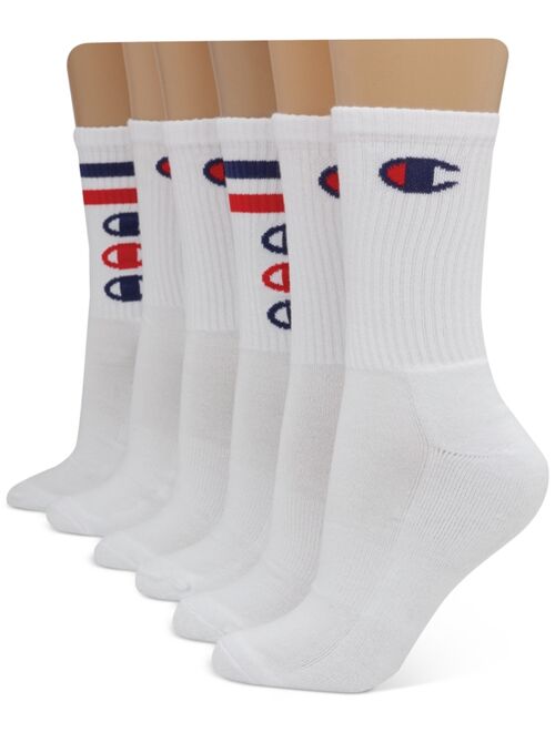 Champion Women's Crew Sock, 6-Pk