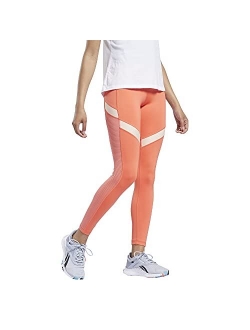 by Reebok Women's Mesh Cut-Out Leggings