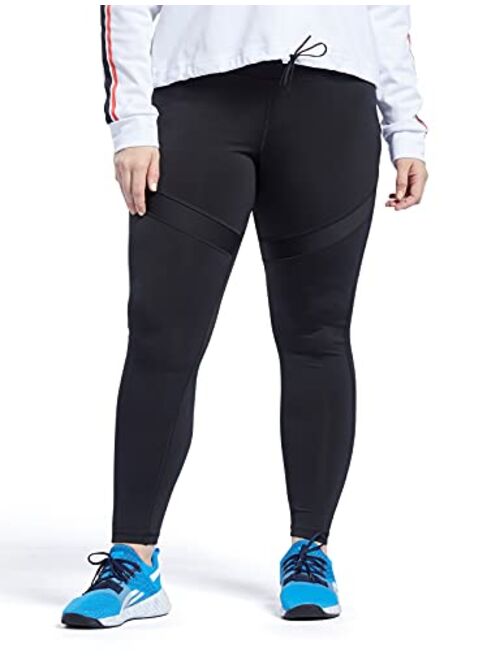 Core 10 by Reebok Women's Mesh Cut-Out Leggings