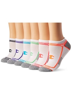 Women's Double Dry 6-Pair Pack Performance No Show Socks