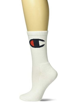 womens Crew Sock Big C-single Pair