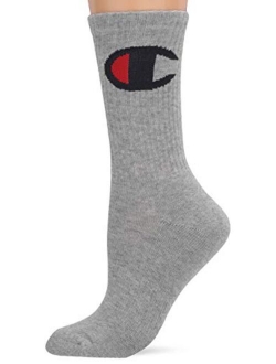 womens Crew Sock Big C-single Pair