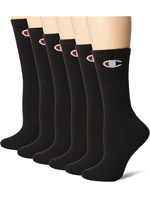 Champion 6-pack Logo Crew Socks