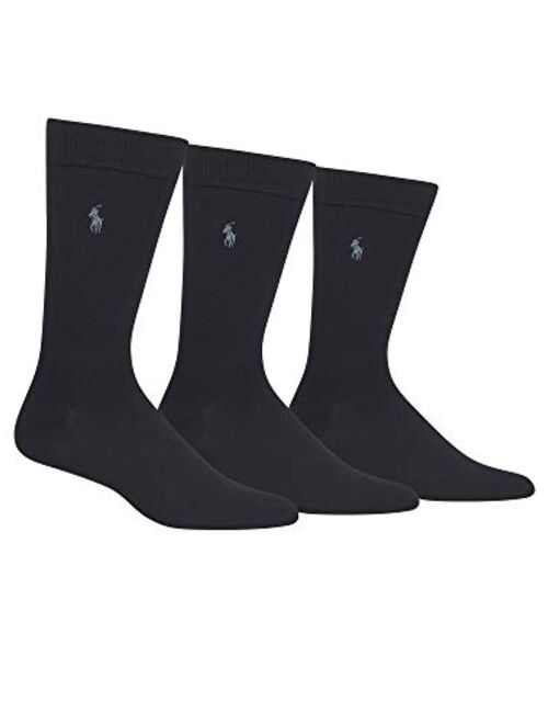 Polo Ralph Lauren Super Soft Crew Dress Socks 3-Pack