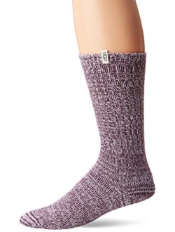 Rib Knit Slouchy Crew Socks