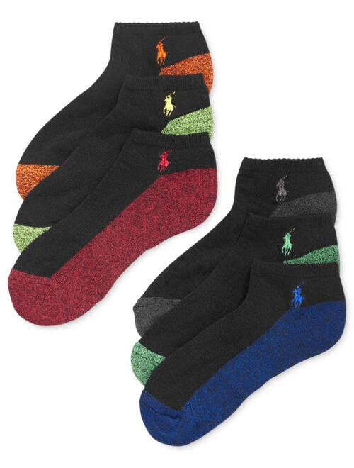 Buy Polo Ralph Lauren Men's Athletic Celebrity Sport Socks 6-Pack