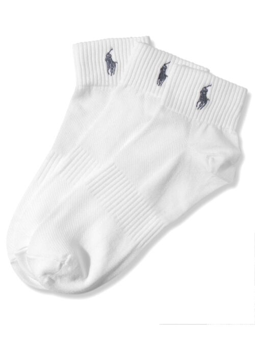 Polo Ralph Lauren Ralph Lauren Men's Socks, Athletic Quarter 3 Pack