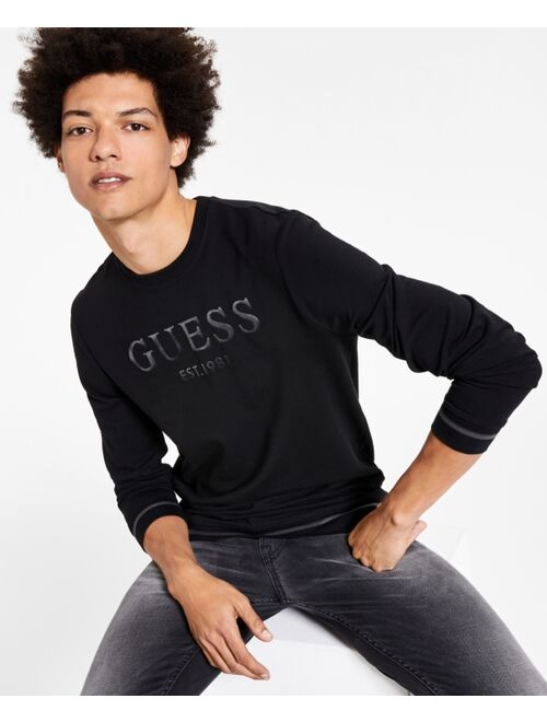 Guess Men's Beau Fleece Crewneck Sweatshirt