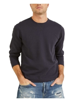 Men's Hudson Waffle-Knit Long-Sleeve T-Shirt