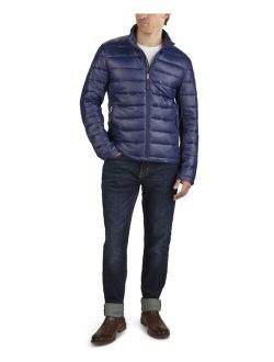 Men's Channel Quilt Hooded Puffer Jacket