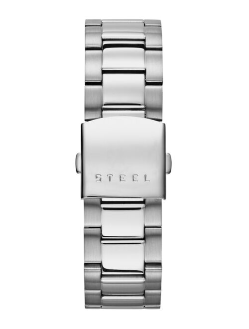 Guess Men's Chronograph Stainless Steel Bracelet Watch 45mm