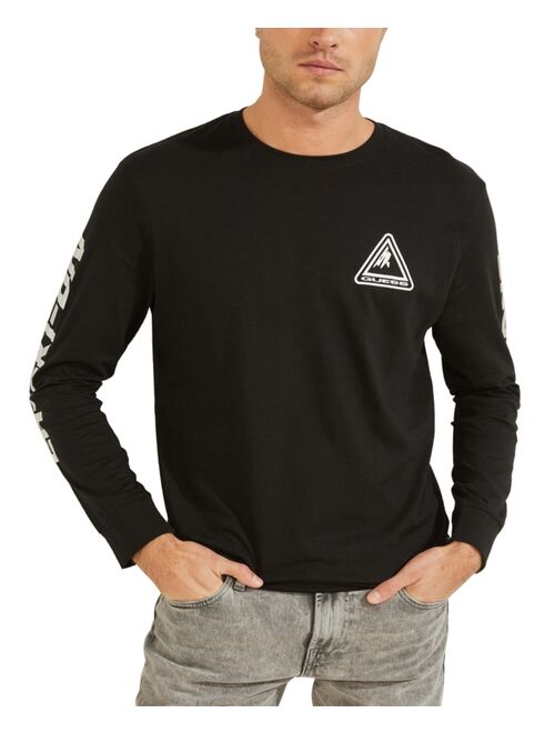 Guess Men's Long-Sleeve Ski T-Shirt