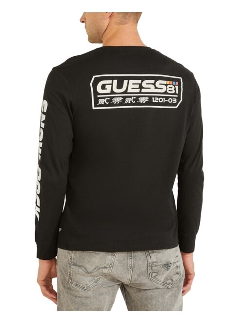 Guess Men's Long-Sleeve Ski T-Shirt