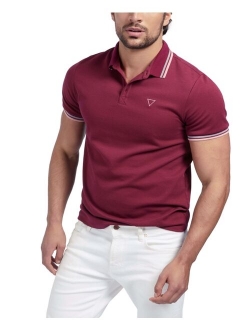 Men's Sports Pique Logo Polo Shirt