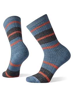 Everyday Striped Cable Crew Sock - Women's