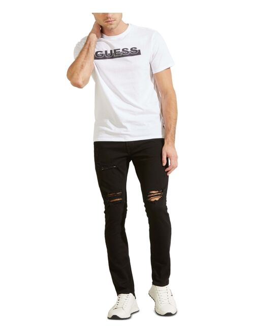 Guess Men's Apex Logo Print T-Shirt