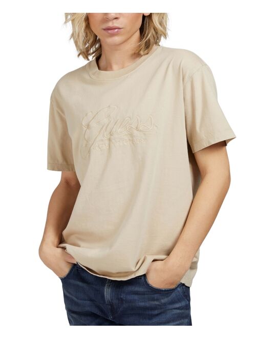 Guess Men's Classical Embroidered Logo T-Shirt